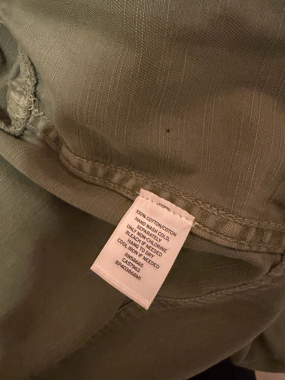 Green Cropped Utility Jacket - Picture 5 of 5